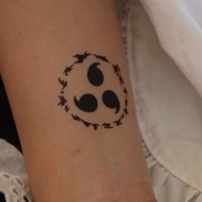 

Cosplay Anime Cartoon Temporary Tattoos Props Body Art Painting Arm Legs Waterproof Logo Realistic Tattoo Stickers