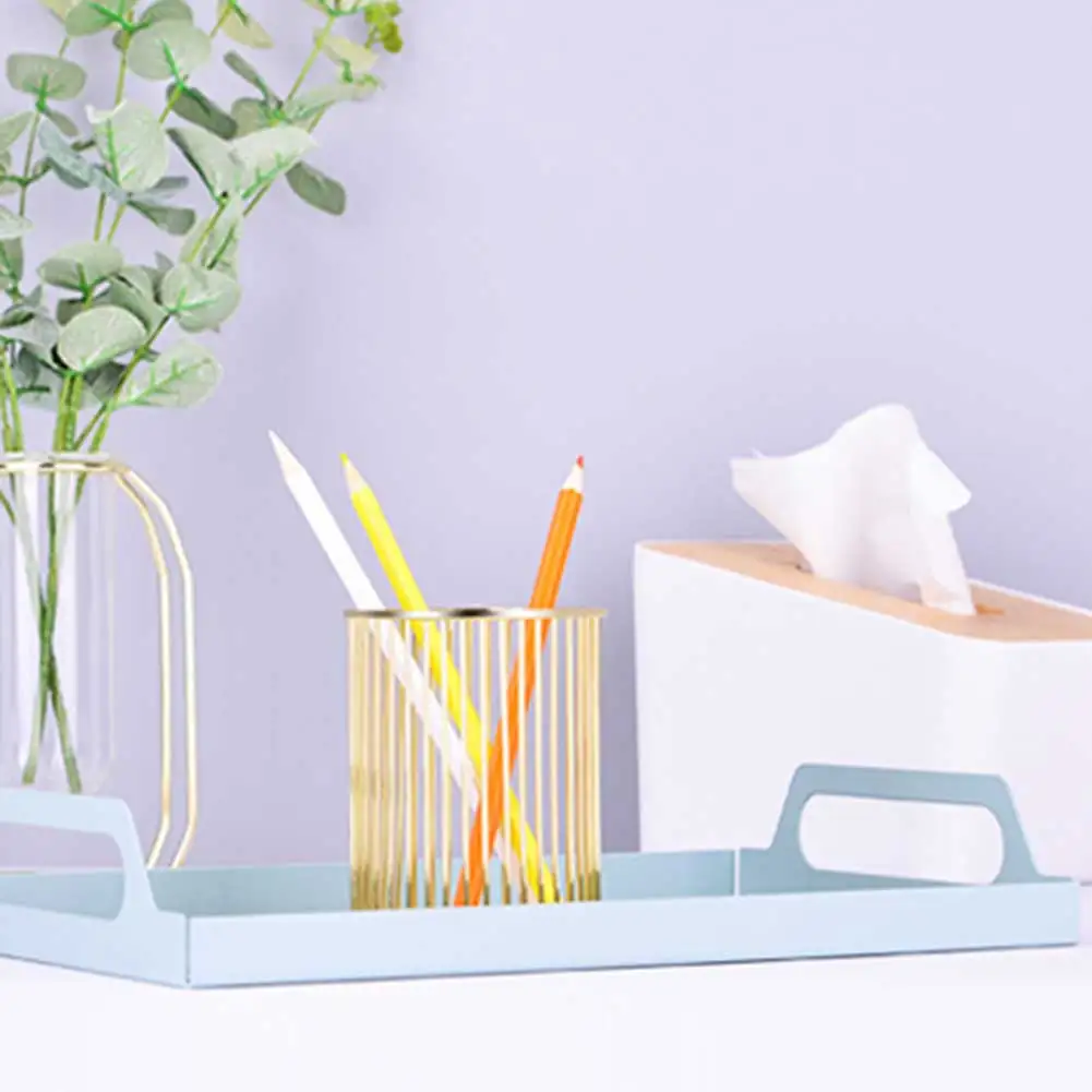 Новинка 1 шт. металлический держатель для ручки скандинавский стиль полый