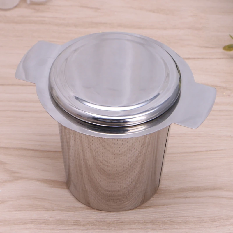 1 шт. многоразовая корзинка из нержавеющей стали для чая заварки сетчатый фильтр 2