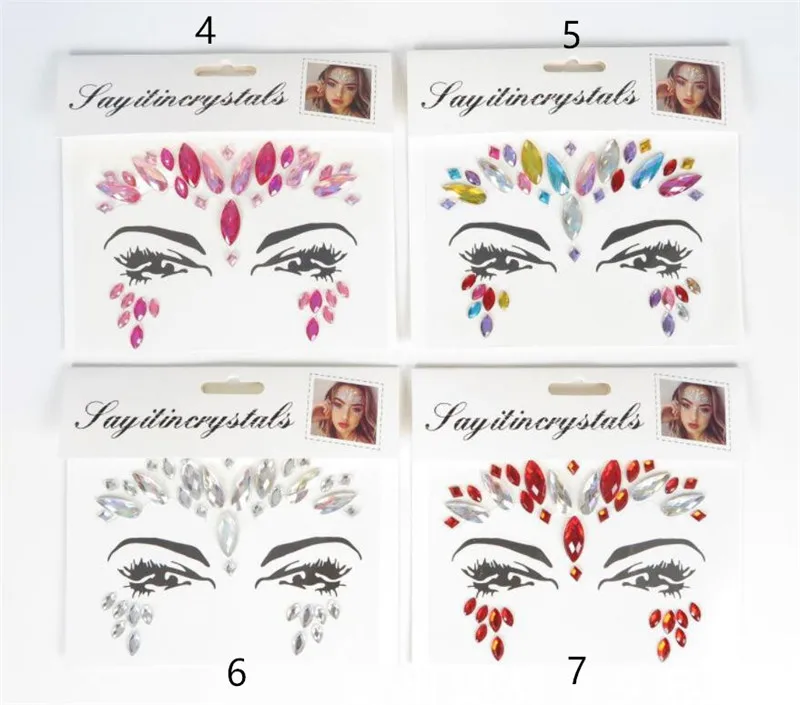 Горячая Распродажа 200 шт./лот временные Стразы Блестящие Татуировки наклейки