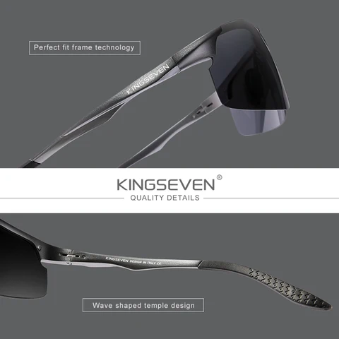 Солнцезащитные очки KINGSEVEN N9126 - стиль и защита от UV — фото устройства