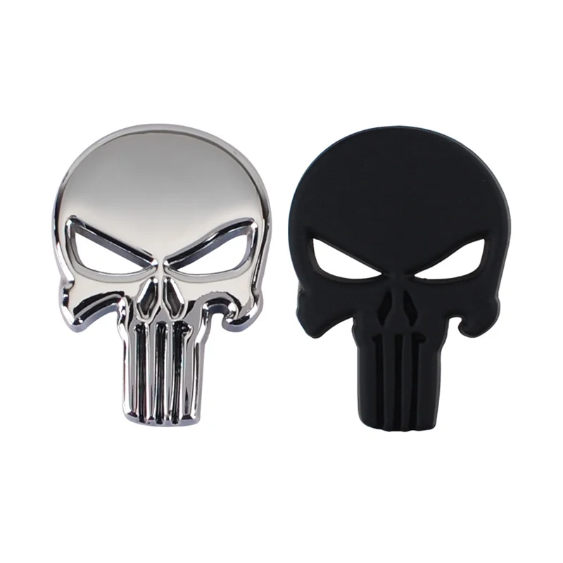 

3D Punisher Skull Blood Sticker Car Stickers and Decal Car Vinyl Reflective Sticker Car Styling Decoration Accessories Stickers