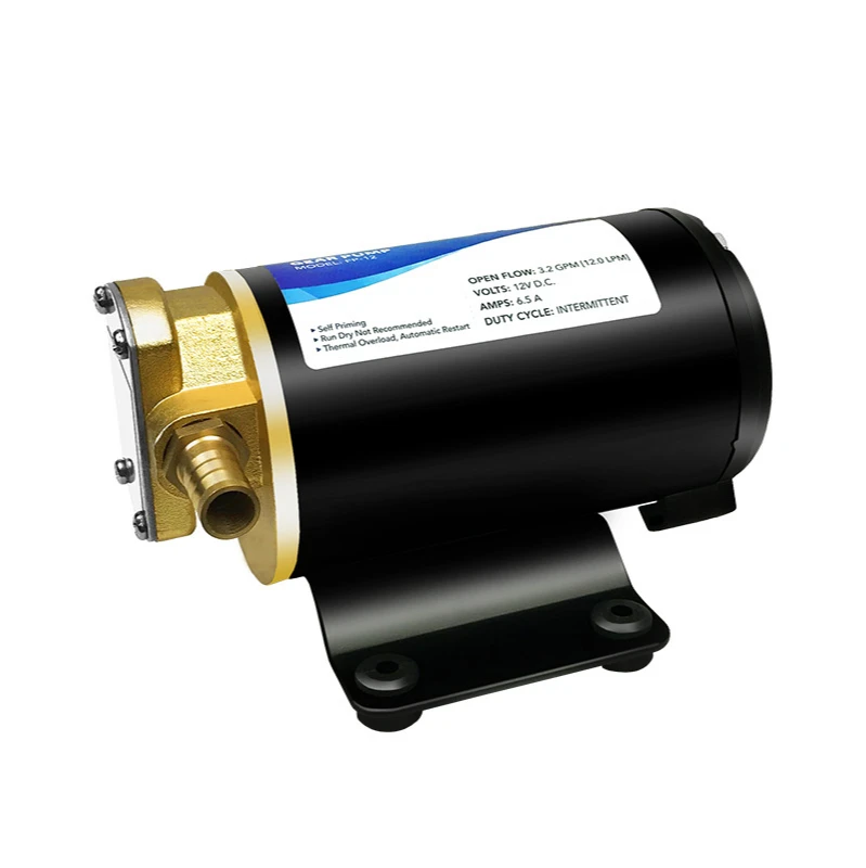

12V/24V Micro Self-suction Gear Oil Pump DC Waster Oil Transfer Pump