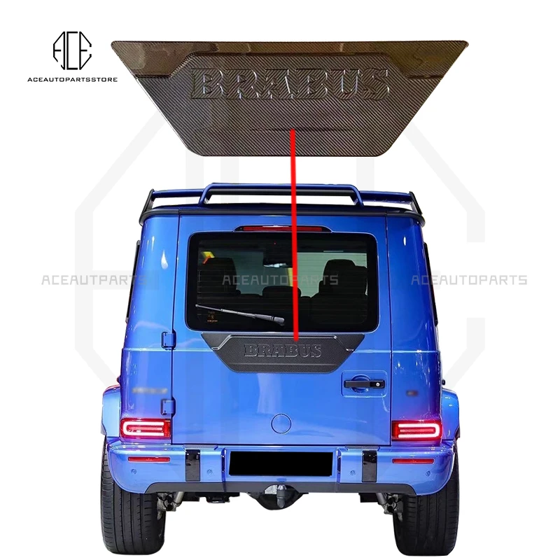 

Накладки на заднюю дверь автомобиля из углеродного волокна для Mercedes Benz W464 G CLASS G500, G550, G350, G63