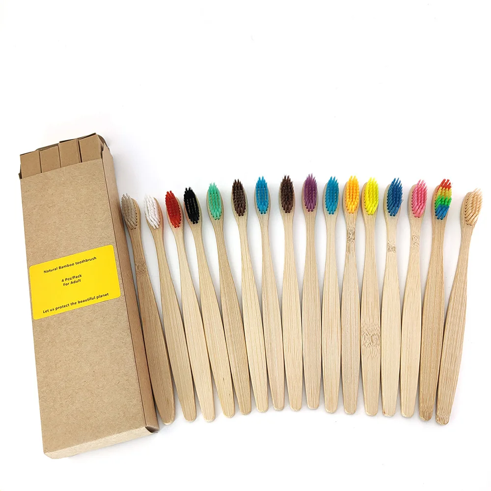 Натуральная Экологически чистая деревянная эргономичная мягкая бамбуковая