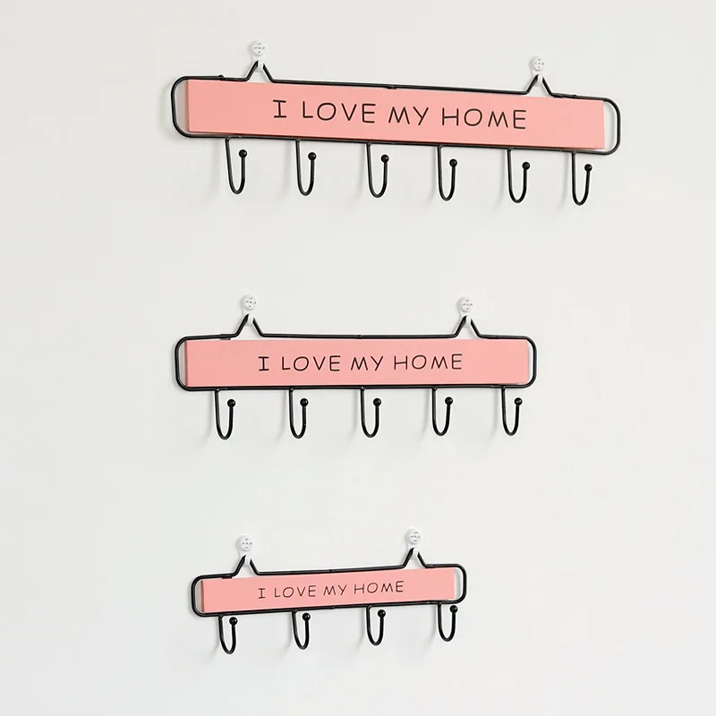 Zakka японский стиль твердой древесины креативный настенный крючок магазин одежды