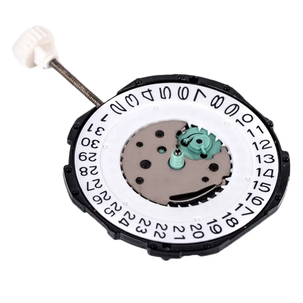 

Watch Dial Clock Movement Double/Single Calendar 3 Hands 2.4x0.4cm