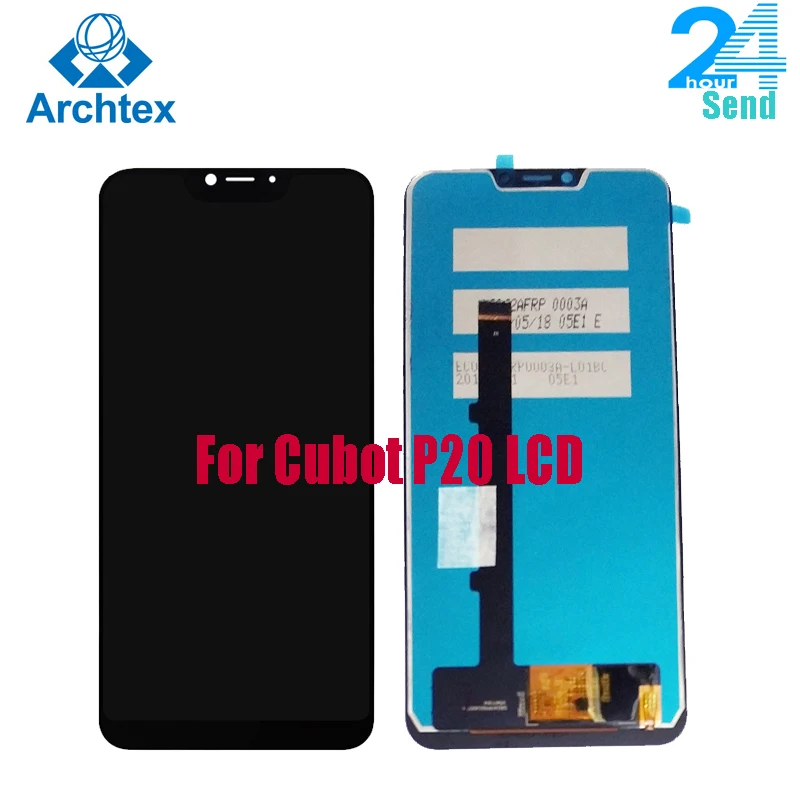 Сменный ЖК дисплей и дигитайзер сенсорного экрана для Cubot P20 100% оригинал 6 18 дюйма