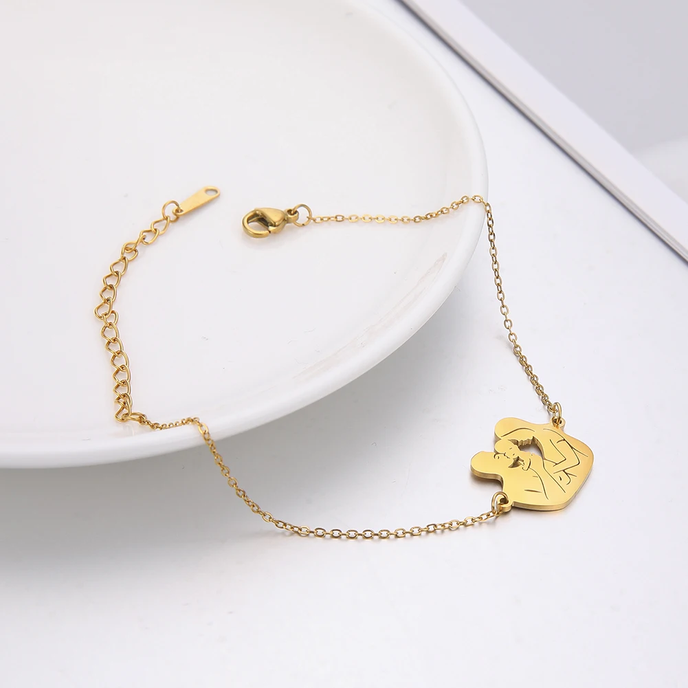 Skyrim Семейный браслет для мамы папы и ребенка браслеты-цепочки из нержавеющей