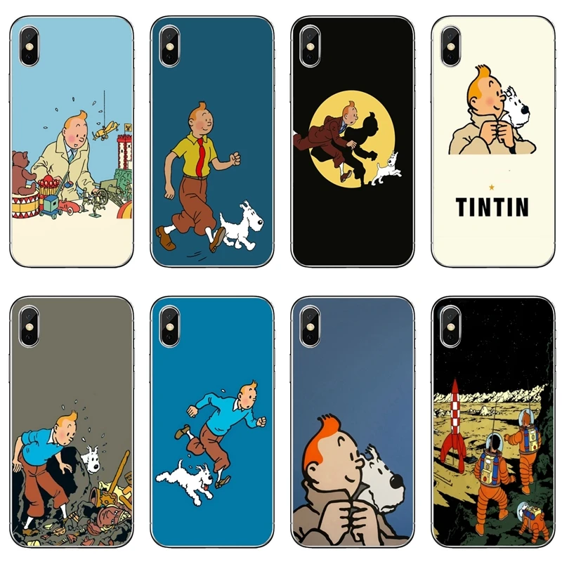 Силиконовый чехол для телефона Фэнтези Приключения Тинтин Samsung Galaxy M30 J8 J7 J5 Pro J6 J4