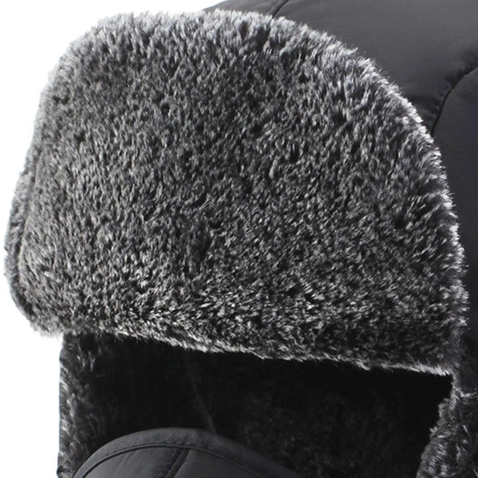 

2021 New Adult Unisex Warm Bomber Cap Winter Outdoor Hood Hats Thickened Thermal Plush Hat Cycling Windproof Cap Solid Beanies
