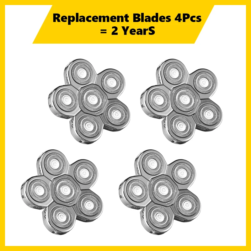 Electric Razor For Men Blade Suitable For 6 in 1 Shaver Replacement Shaver Head Original Razor Blade