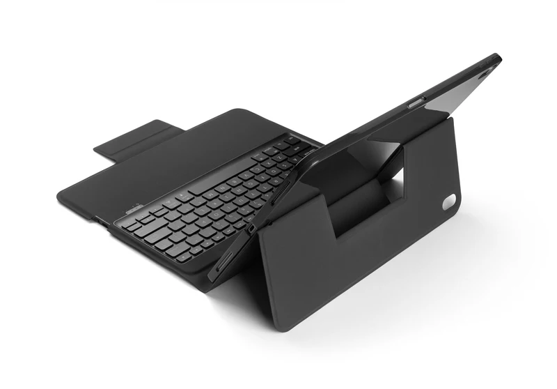 [Новинка] Беспроводная клавиатура Blue tooth для iPad pro 12,", Премиум чехол из тонкой кожи+ умный сон+ все в одном дизайне