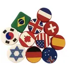 Демпфер для теннисных ракеток с национальным флагом, 5 шт.