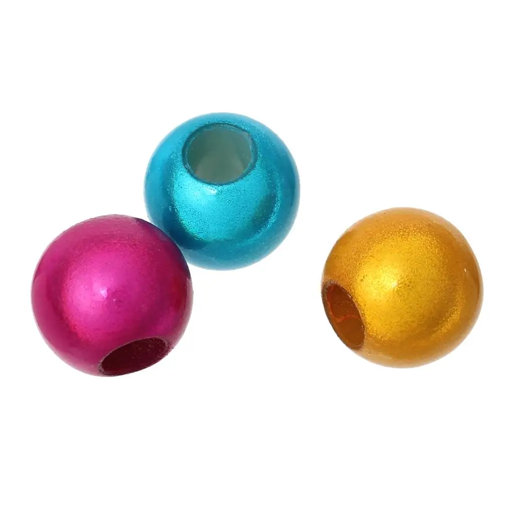 Акриловые шарики DoreenBeads в европейском стиле круглые случайное чудо/иллюзию