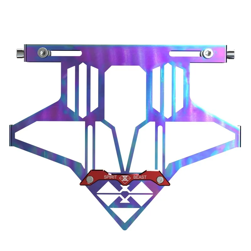 Универсальный держатель номерного знака задний кронштейн для мотоциклов рамка Suzuki Ltz 400 Pulsar 200 Ns Vespa GTS Cb190r