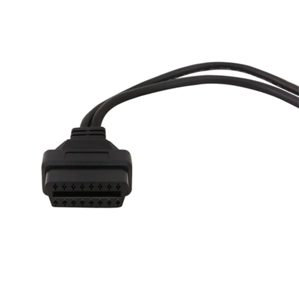 Лучшая цена для AUDI VAG Series 2x2 2x2Pin разъем OBD2 16Pin KKL 2P + до 16 Pin OBDII диагностический