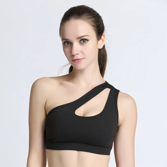 

2020 Women Breathable Sports Bras Anti-sweat Shockproof Padded Sports Bra Run Athletic Gym Running Fitness Workout Sport Top