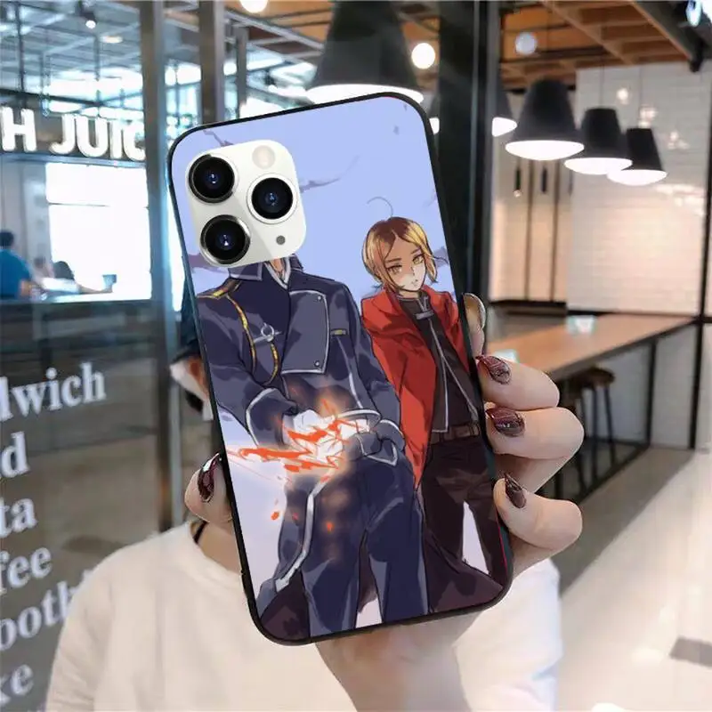 

Fullmetal Alchemist FMA Brotherhood Phone Case for iPhone 11 12 mini pro XS MAX 8 7 6 6S Plus X 5S SE 2020 XR