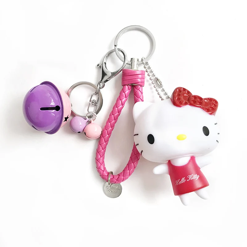 

Creative cartoon enamelled kitten key chain pendant for lovers anime keychain keychain charms key chain accessories