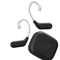 az09 wireless upgrade cable bluetooth compatible 5 2 hifi wireless ear hook c pin connector with charging case