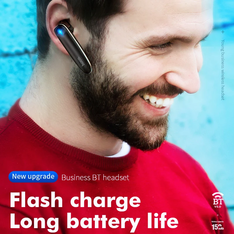 Мини-наушники HOCO с микрофоном Bluetooth для iPhone | Электроника
