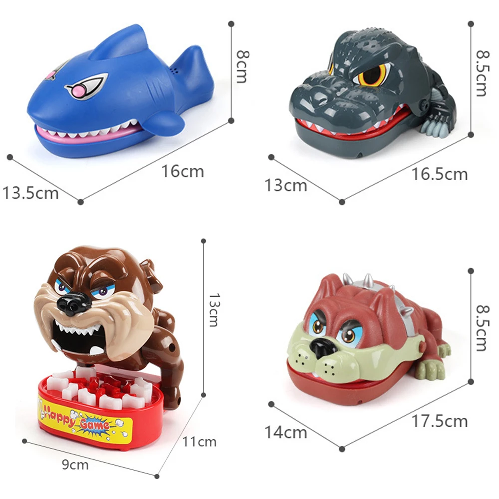 

Children Large Crocodile Shark Mouth Dentist Bite Finger Game Novelty Jokes Kids Cartoon Pirate Barrel Family Trick Funny Game