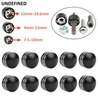 10 шт. болт мотоцикла головных уборов Schrauben фигурки жениха и невесты; S CNC Алюминий для Harley Twin Cam Dyna Touring Road King черный