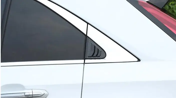 Для Cadillac XT4 2018-2019 Седан ABS задняя дверь оконные жалюзи Рамка подоконник