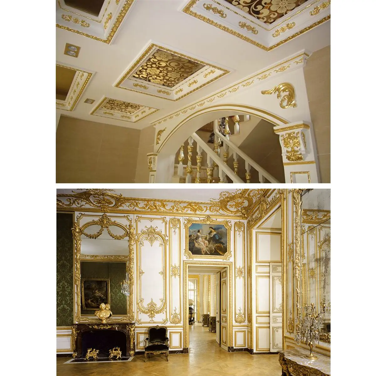 100 листов Декоративные Золотые листы для мебели | Дом и сад