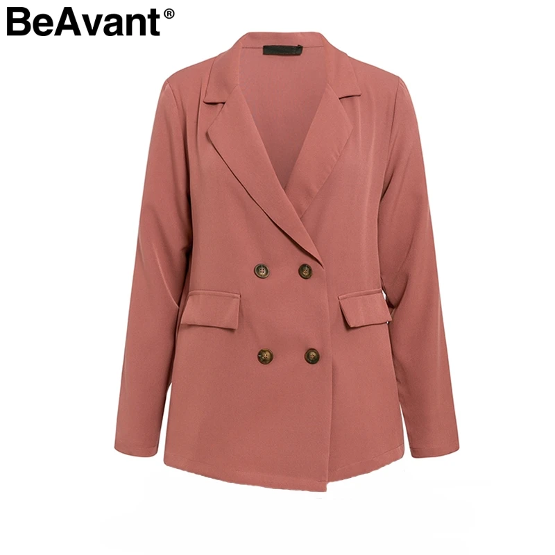 BeAvant элегантные женский короткий костюм шорт Elegant двухсекционный женский короткий костюм шорти Повседневная уличная женский блейзер - Цвет: Brick-red blazer