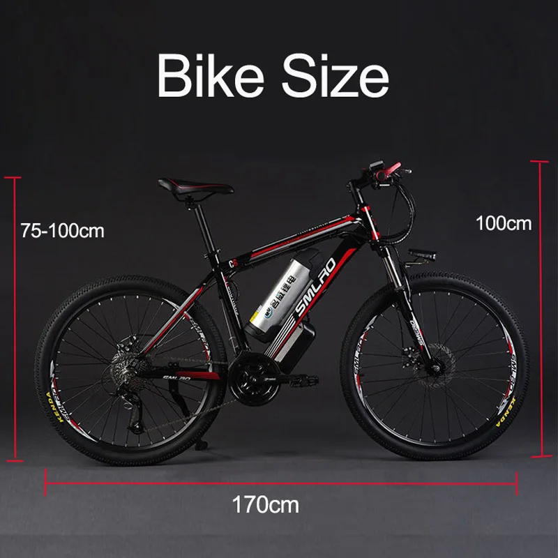 26 (1) ❈ V 10AH/12 5 ah/20ah батарея W/500 W алюминиевый электрический велосипед MTB/Горный E