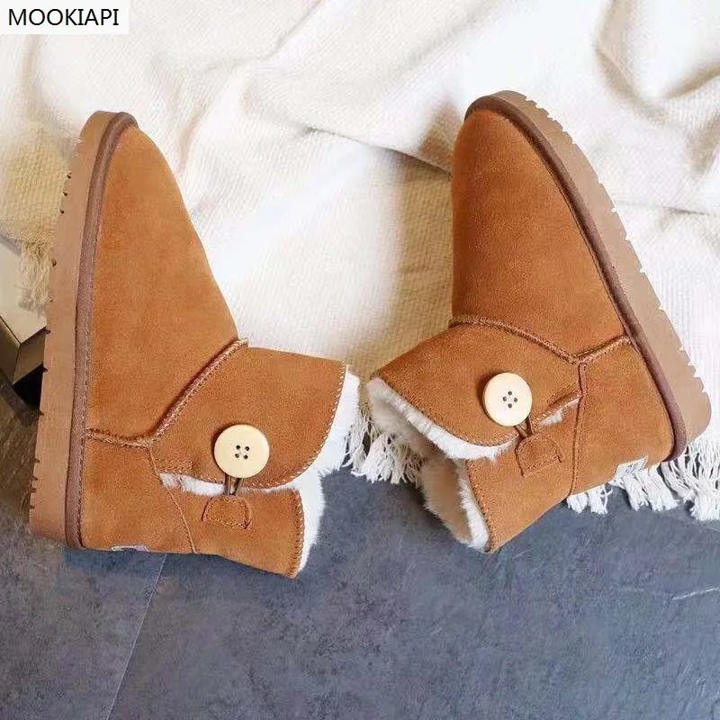 В 2019 году женские зимние ботинки высшего качества из Китая бархат натурального