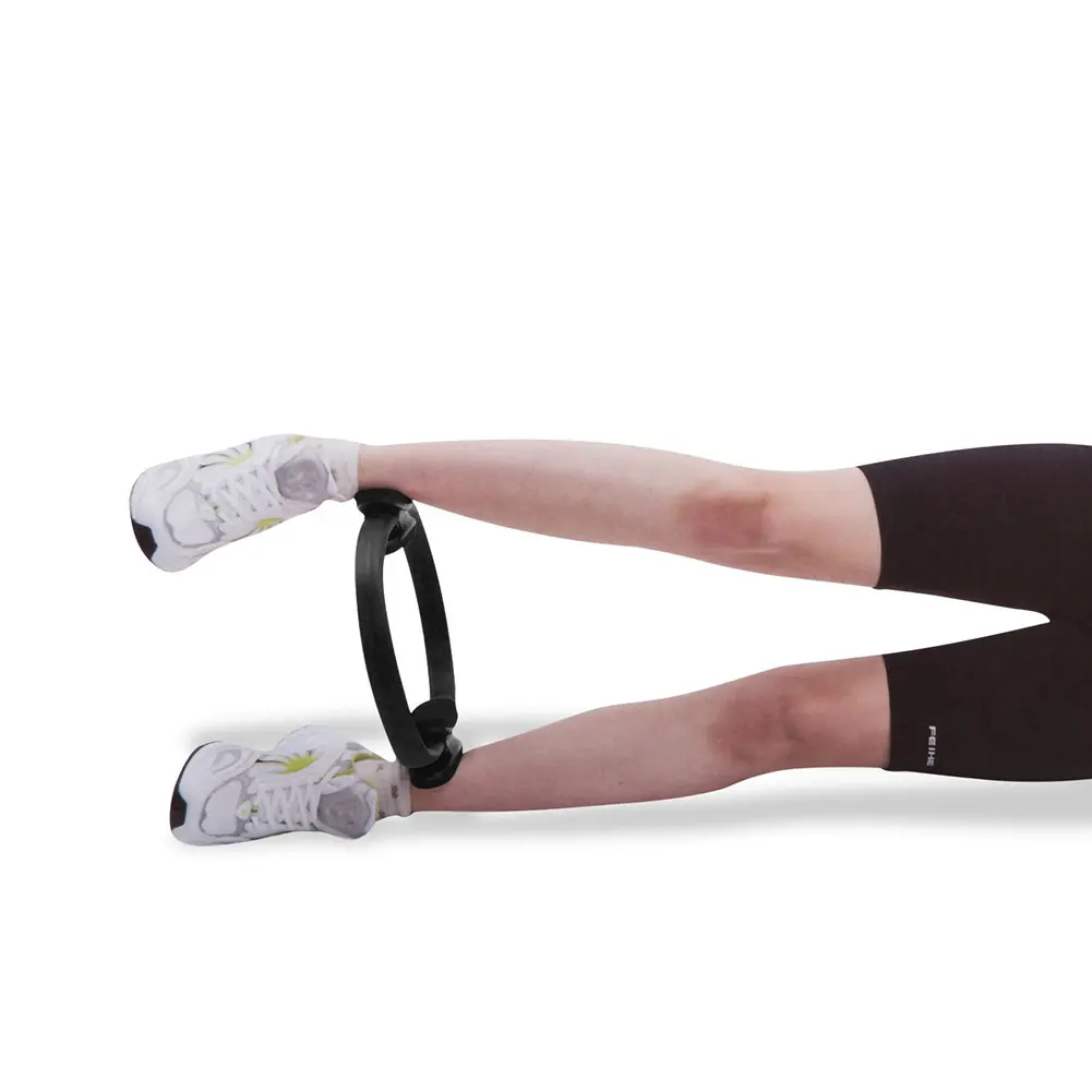 

Yoga Circle Pilates Ring Magic Wrap Slimming Women Fitness Kinetic Resistance Circle Gym Workout Pilates Accessories Black