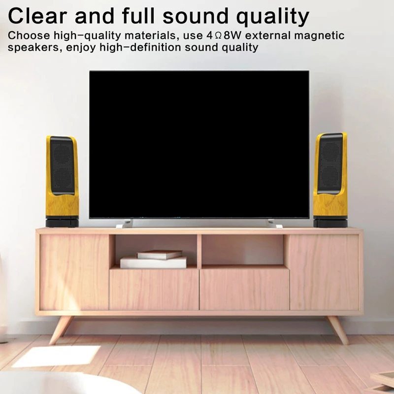 Bluetooth динамик 1 пара светодиодный светильник Bamboo трубка TWS беспроводной o для