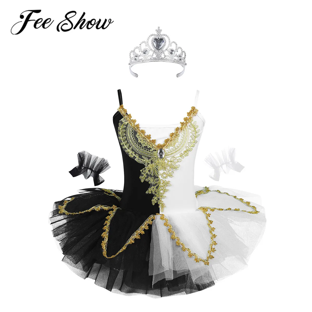 Детские блестящие стразы для девочек балетные танцы гимнастика Женский костюм