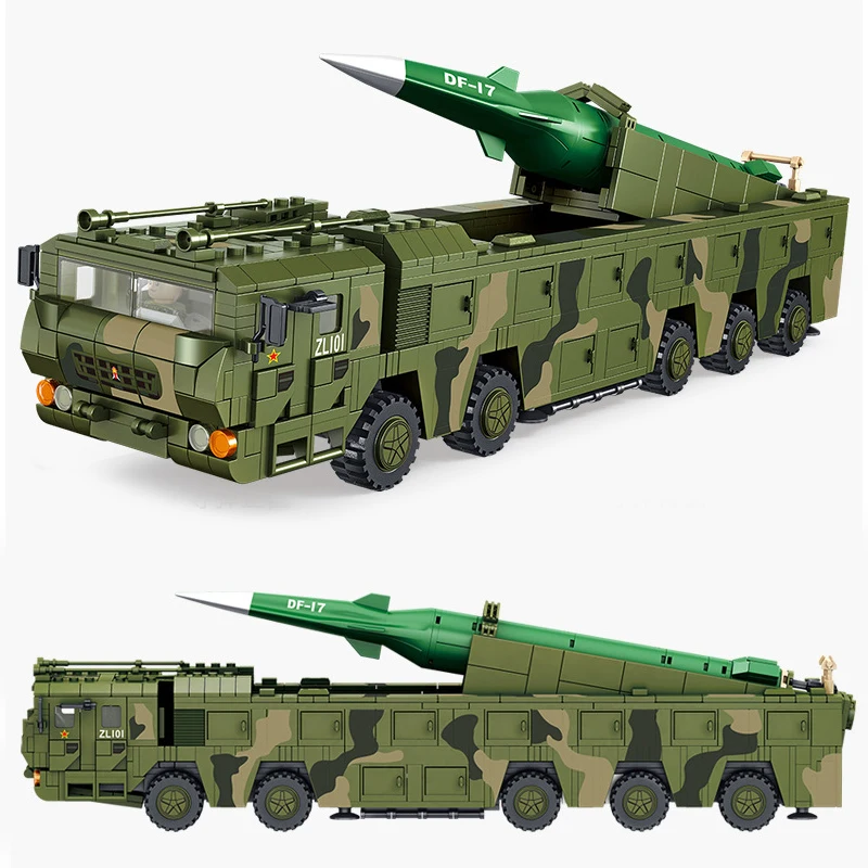 

Стандартное китайское снаряжение для боевых ракет, строительные блоки, искусственные грузовики, оружие, броня, наборы военных транспортных...