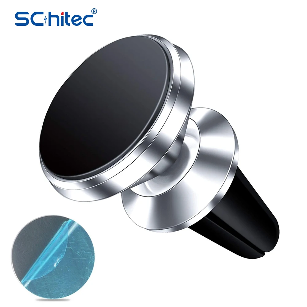 Автомобильный магнитный держатель Schitec для телефона подставка мобильного с