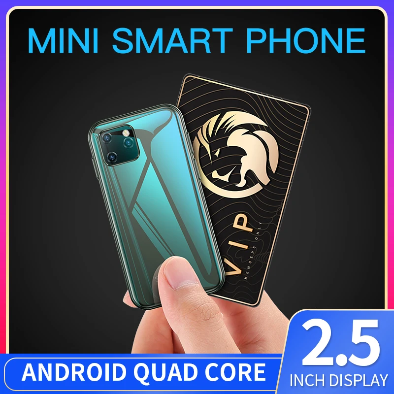 Мини-смартфон SOYES XS11 2 5 дюйма 3G 1 ГБ ОЗУ 8 Гб ПЗУ четырехъядерный процессор Google Play