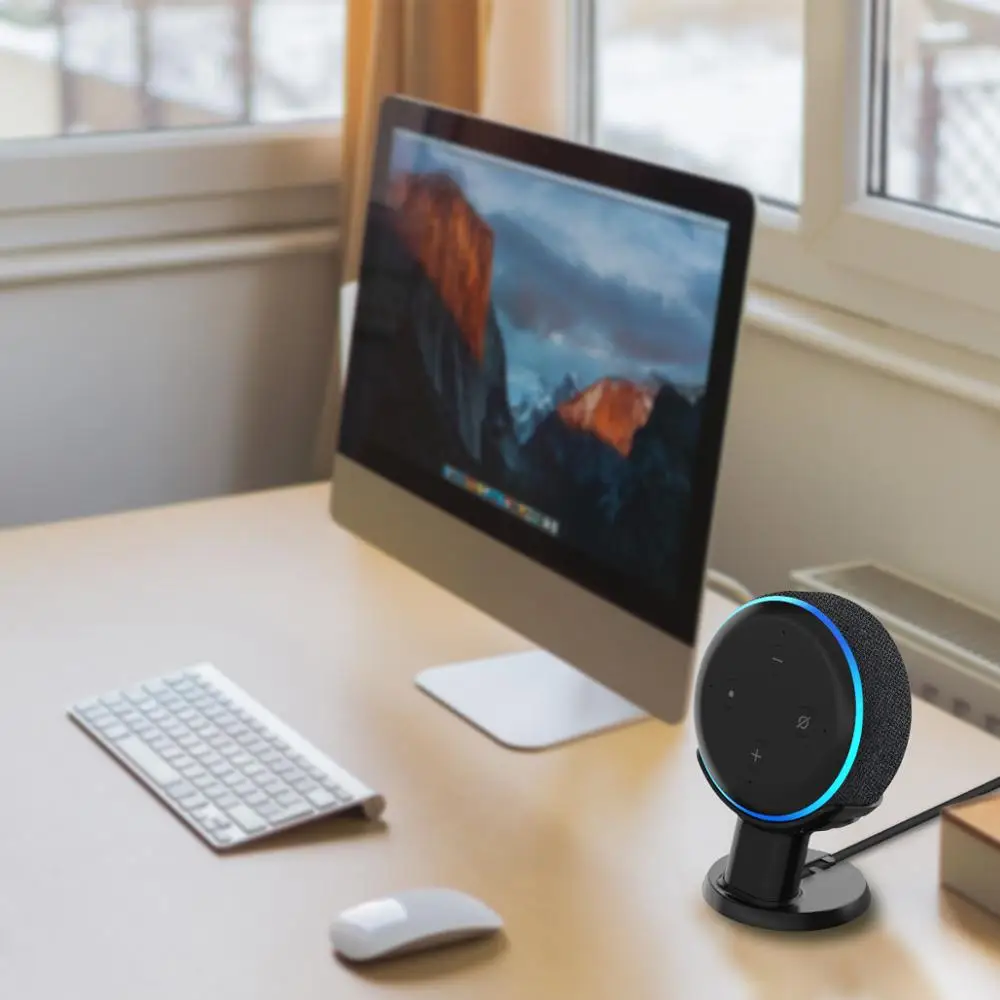 Настольный держатель настольная подставка для Amazon Alexa Echo Dot кронштейн голосовых