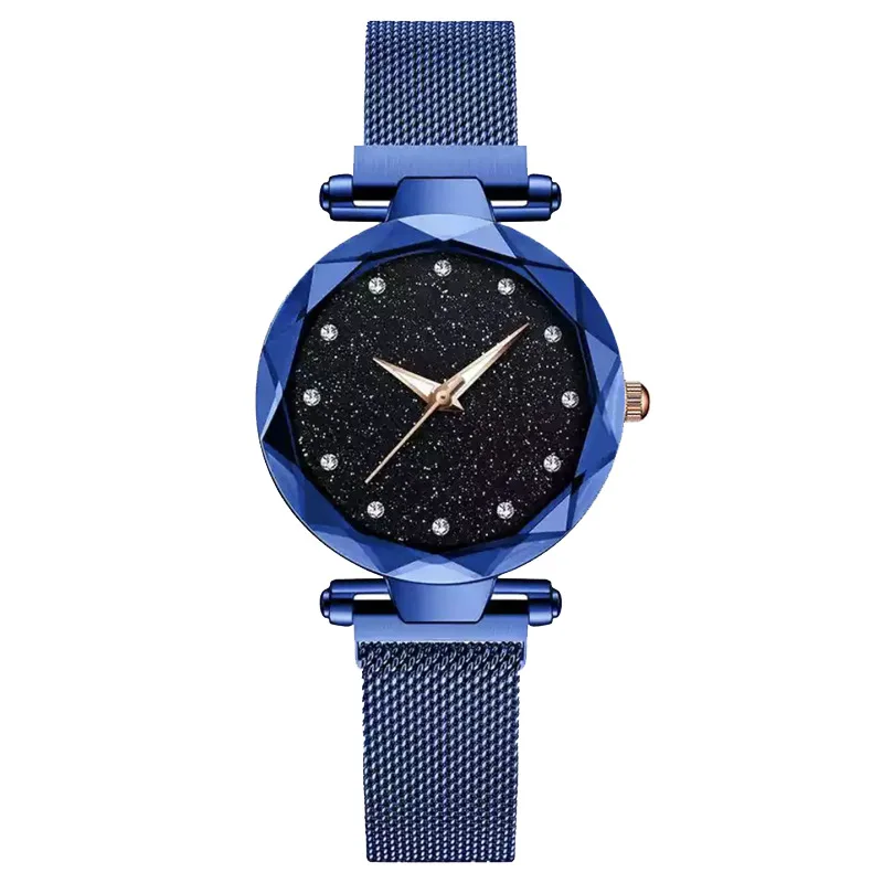 

Watches Hot Sell Luxury Women Wristwatches Bracelet Starry Sky Magnetic Clock Quartz Wrist Watch Female Fashion Luxury Casual
