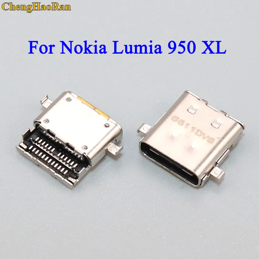ChengHaoRan 1 шт. micro usb разъем зарядного порта для Nokia Microsoft Lumia 950 XL запасная часть