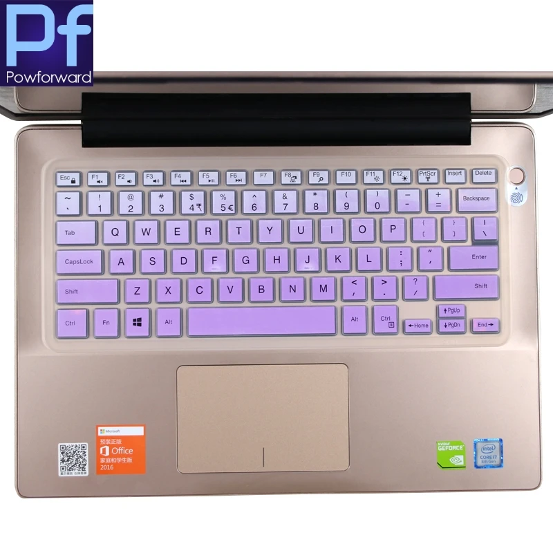 Силиконовый чехол для клавиатуры Dell Inspiron 15 5000 5568 5578 5579 5585 /Inspiron 7000 7569 7570 7573 7579 7580