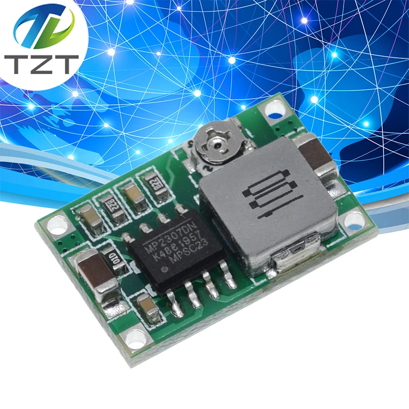 Mini360 RC самолет модуль Mini 360 DC понижающий преобразователь 2A 4 75 V 23V постоянного тока