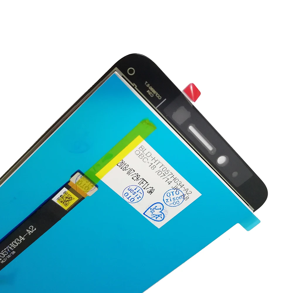 Pantalla LCD de 5,7 pulgadas para Lenovo K5 2018 K350T, m&oacute;dulo de digitalizador con sensor de pantalla t&aacute;ctil, montaje de marco, piezas de repuesto-4