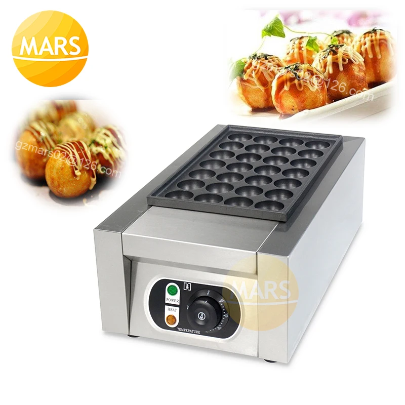 Аппарат для приготовления сковородок Takoyaki из нержавеющей стали мелких