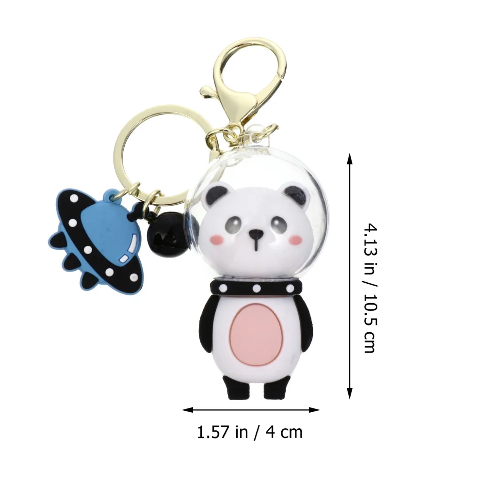 

1Pc Cartoon Animal Pendant Keychains Decor Creative Keyring Accessory Bags Decor