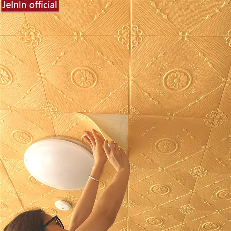 Самоклеющиеся 3d пенопластовые настенные Стикеры для спальни гостиной детской