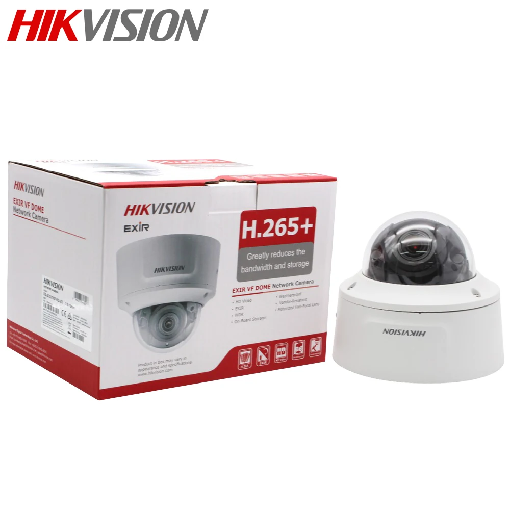 Hik оригинальный DS 2CD2785FWD IZS 4K Камера POE ip купольная камера безопасности 8MP Крытый