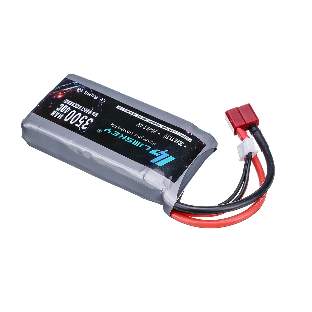 Bater&iacute;a Lipo para coche teledirigido Wltoys, 7000mah, 7,4 V, 3500mAh, 1/14, 144001, 12428-4